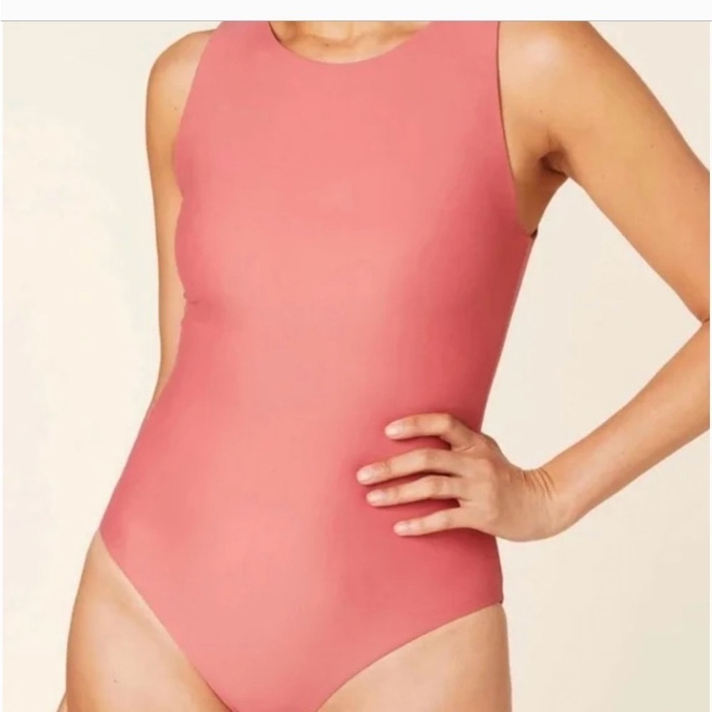 Andie Coral One-Piece Swimsuit